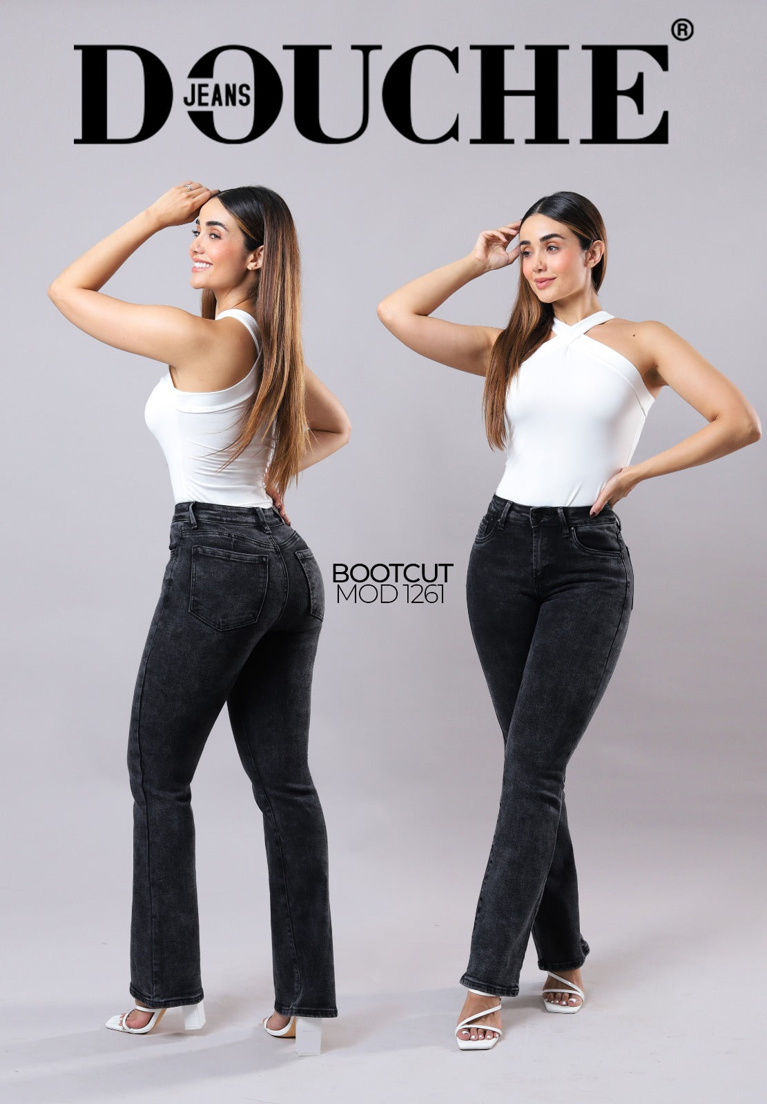 PANTALON DE MEZCLILLA DOUCHE BOOTCUT FIT 1261