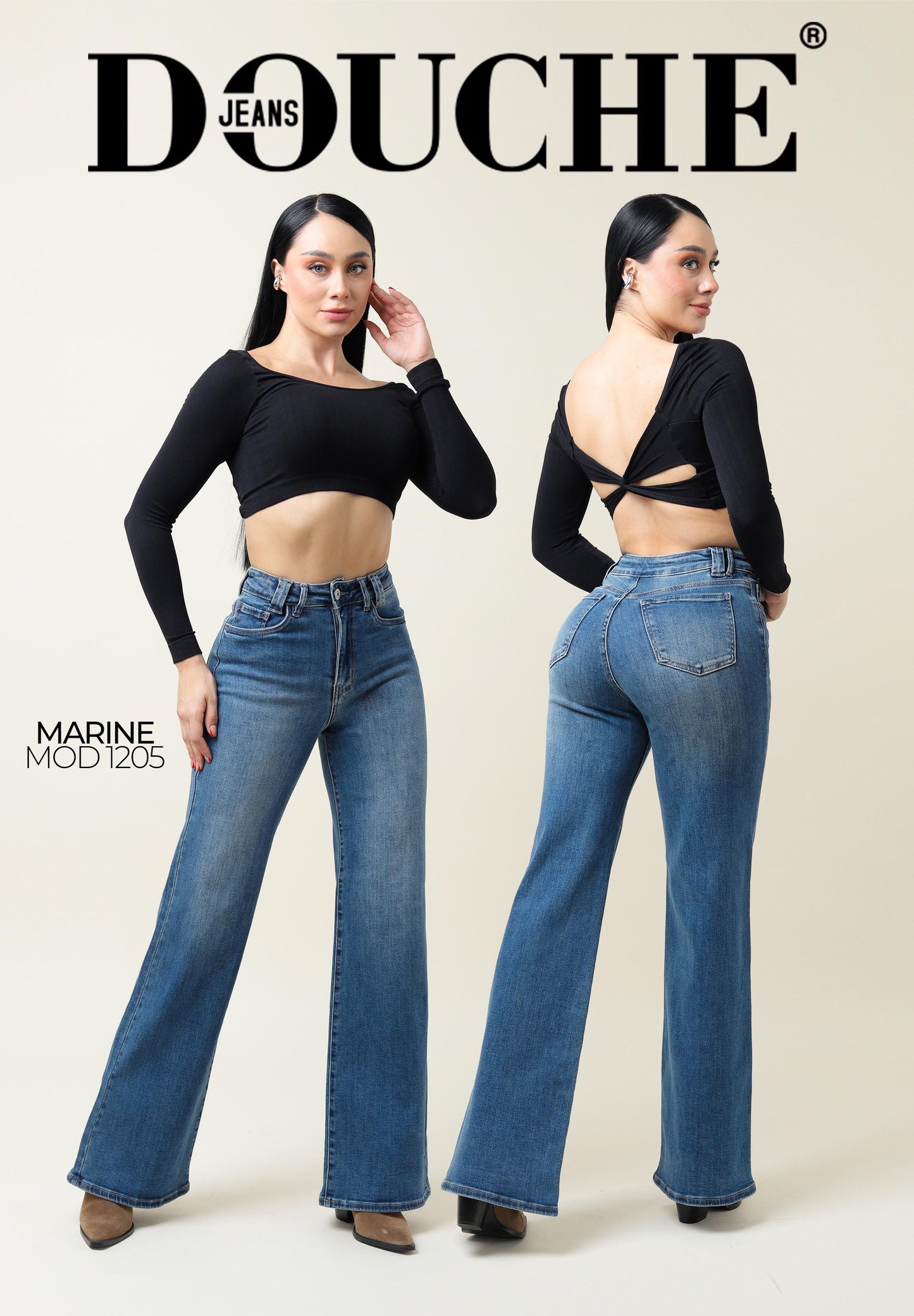 PANTALON DE MEZCLILLA DOUCHE MARINE 1205