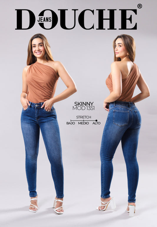 PANTALON DE MEZCLILLA SKINNY FIT 1351