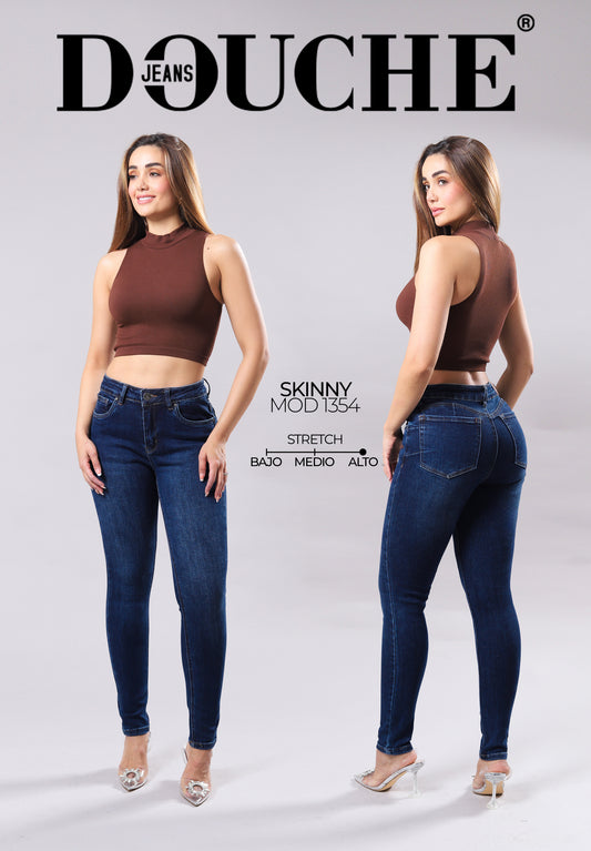 PANTALON DE MEZCLILLA DOUCHE SKINNY FIT 1354